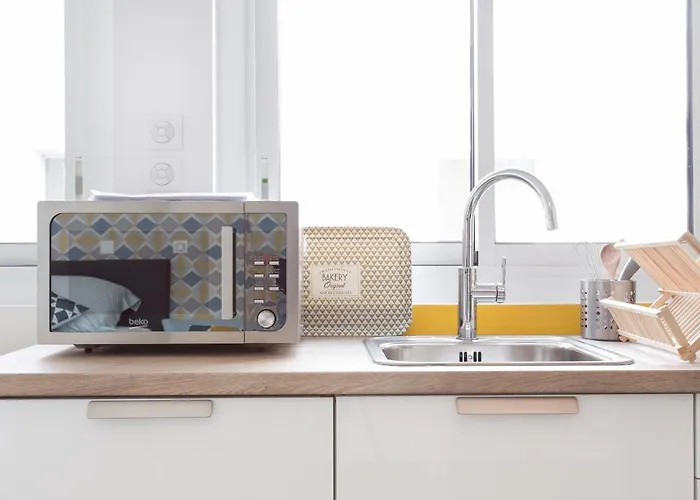 アパート Le Bayard Jaune - Parking & Gare Sncf