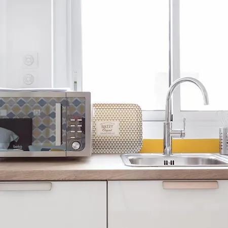 Daire Le Bayard Jaune - Parking & Gare Sncf