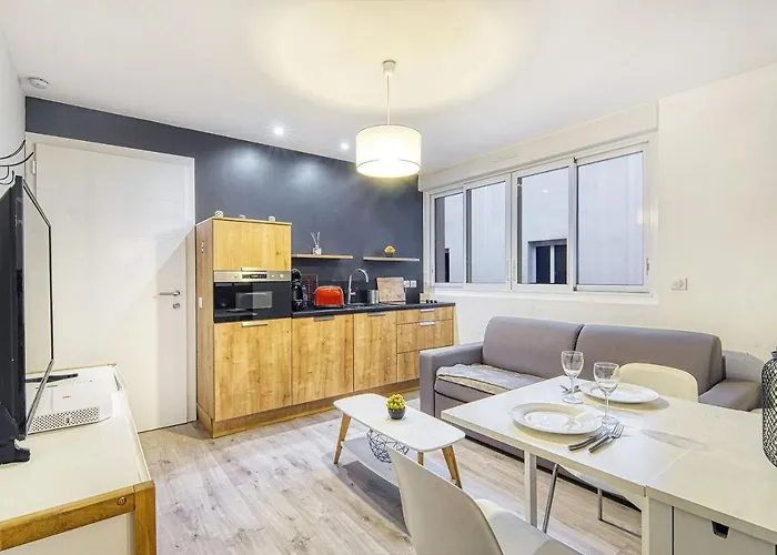 Apartament Le Bayard Jaune - Parking & Gare Sncf *