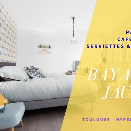 Le Bayard Jaune - Parking & Gare Sncf Lägenhet